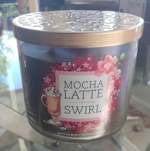 BBW Mocha Latte Swirl Candle